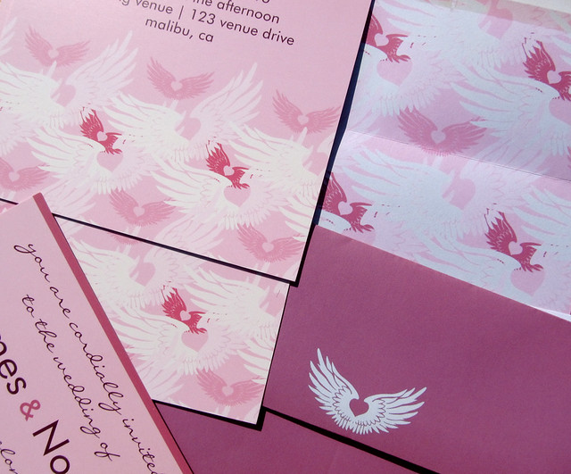 Zazzle pink wedding invitations