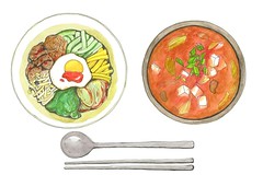 FOODS(drawing and painting)