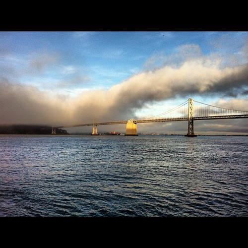 Ferry home with fog line by frank.leahy