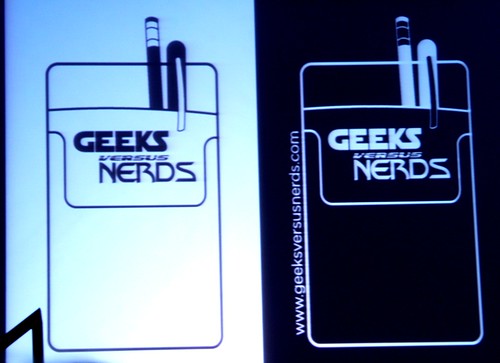 Hal-Con 2012 Geeks vs Nerds