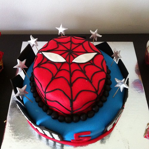 #spidermancake by l'atelier de ronitte