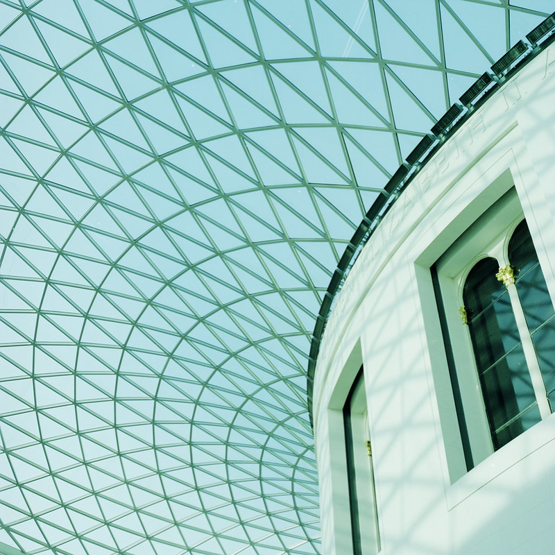 Roof of the British Museum.