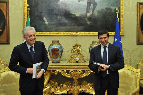 Con Mario Monti