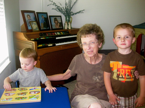 Gram and the boys
