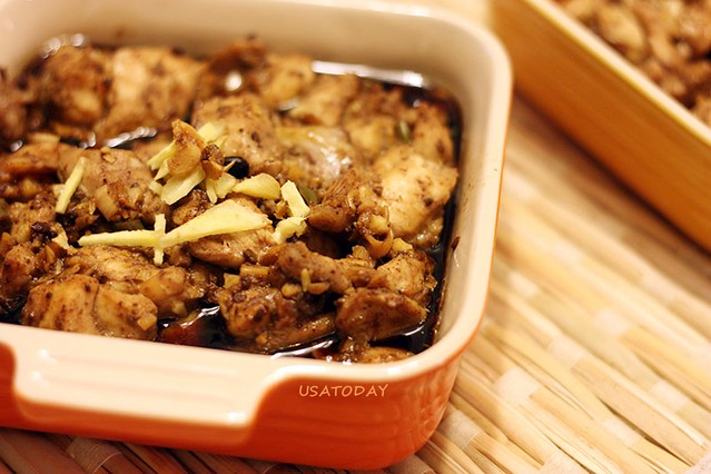 南乳蒸雞 Steamed Chicken with fermented bean curd 5
