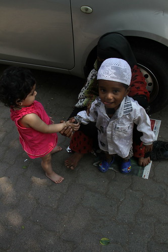 Giving a Helping Hand To A Beggar Child .. Nerjis Asif Shakir  15 Month Old by firoze shakir photographerno1