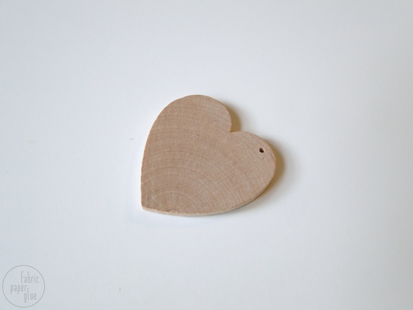 Wood Heart Necklace 2