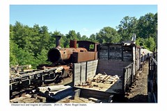 Lamastre. Old steam loco. 20.8.13