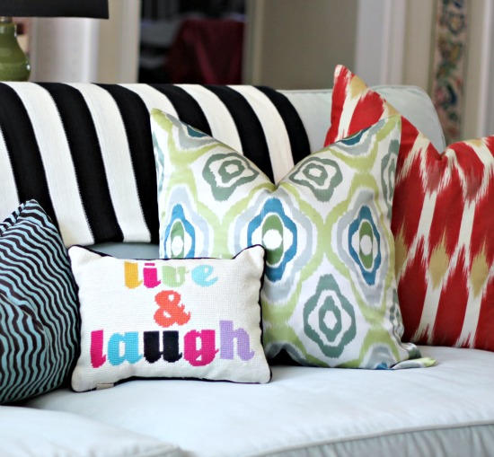 PB Teen Monogrammed Pillows