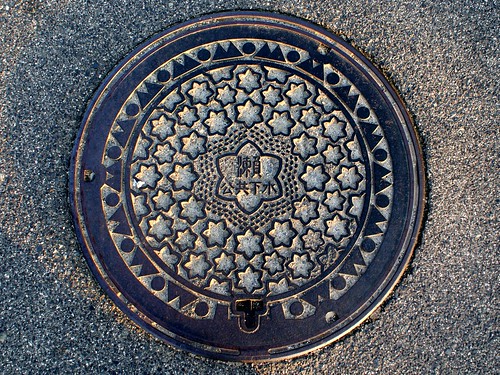 Kurose town Hiroshima pref, manhole cover （広島県黒瀬町のマンホール）