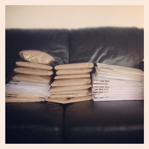 Misprint & Sample Sale orders - post office here I come!