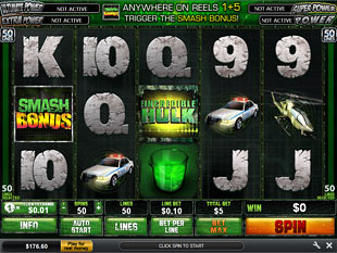  The Incredible Hulk 50 Lines slot game online review