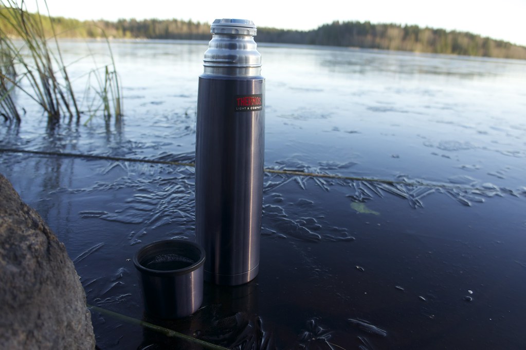 Thermos Bottle - Hiking in Finland