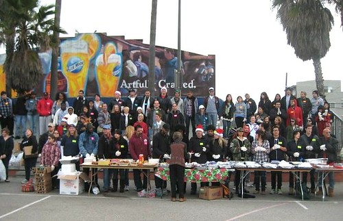 'Feed the Homeless' Thanksgiving in Venice!
