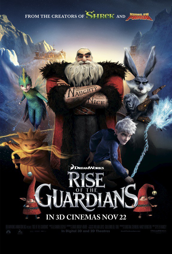 Rise of the Guardians - in Singapore cinemas from 22 Nov 2012