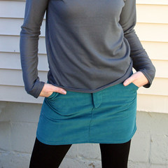 Moss Mini Skirt