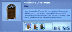 Alessandro's Double Doors