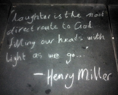 Henry Miller chalkage