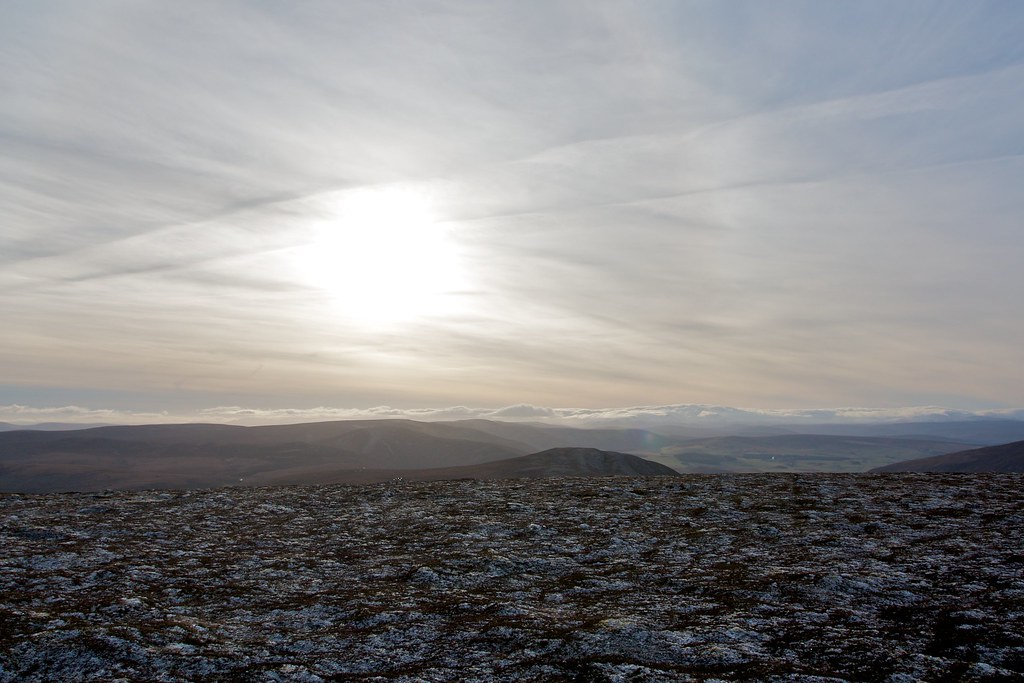 Sunlight over the Cairngorms