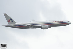 N786AN - 30250 - American Airlines - Boeing 777-223ER - Heathrow - 120721 - Steven Gray - IMG_5698
