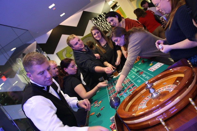 FatCow Hosts a Casino Night and Donates Moooola to Charity