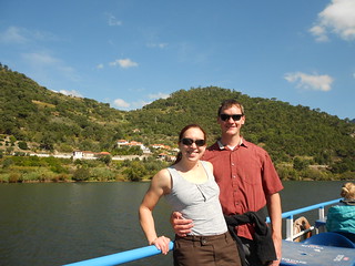 Enjoying Our Cruise Up Porto River