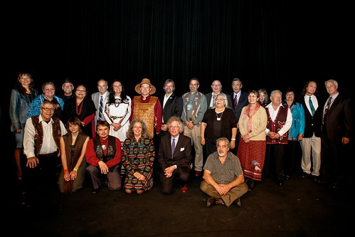 Indigenous Leadership Award honorees and staff