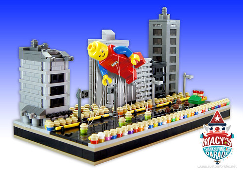 Lego Macy's Thanksgiving Day Parade by customBRICKS