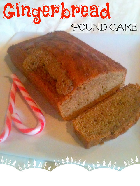 Gingerbread Pound Cake