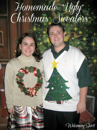 Homemade ugly Christmas Sweaters
