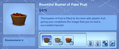 Bountiful Bushel of Fake Fruit