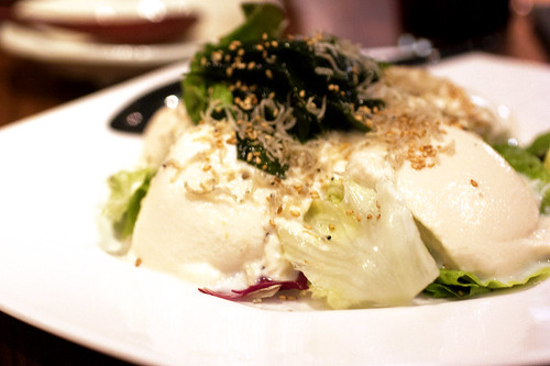 tofu salad @ ootoya