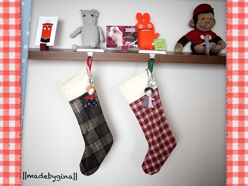 Christmas stockings for me & Lucy