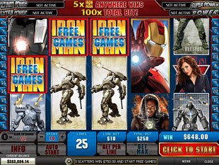 free Iron Man 2 slot Free Spins