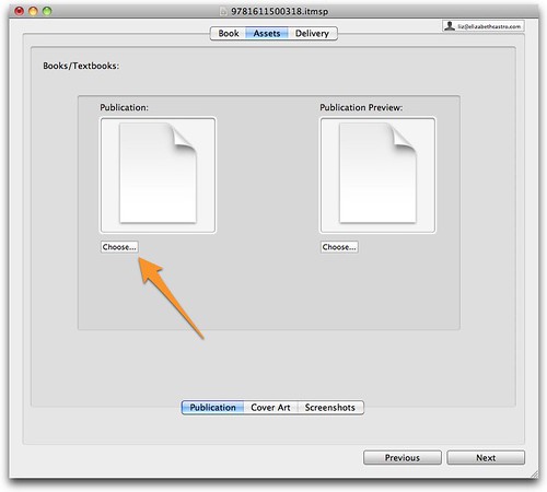 Upload new file in iTunes Producer