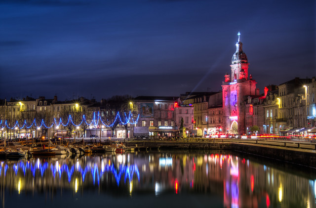 Christmas Lights at La Rochelle, France