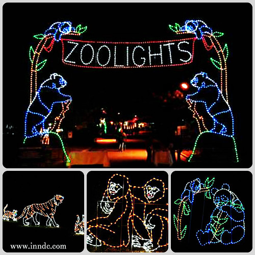ZooLights at National Zoo, Washington DC, Dec 14 - Jan 1 by HolidayInnDC