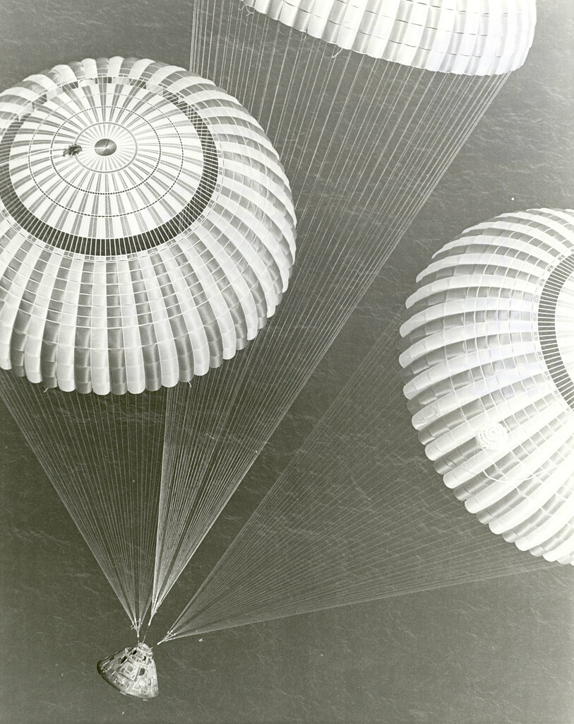 Apollo 17 Splashdown, December 19, 1972