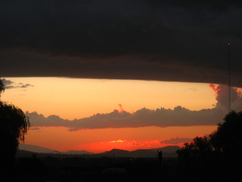 Night sky Highland west towards San Bernardino 12/2012