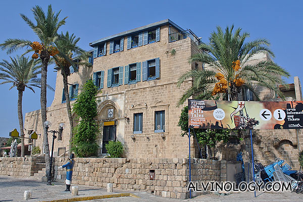 Visitors' centre where you can catch a video of "Jaffa Tales"