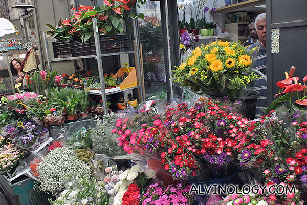 A small flower shop