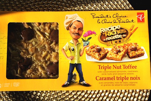 PC Recipe to Riches Triple Nut Toffee