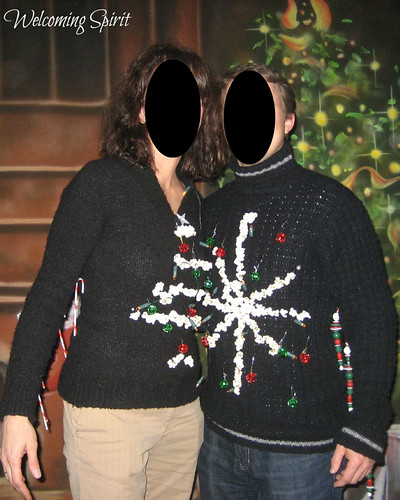 Homemade ugly Christmas Sweater