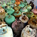 December 2, 2012 - Colorful Freon tanks, ready for recycling.