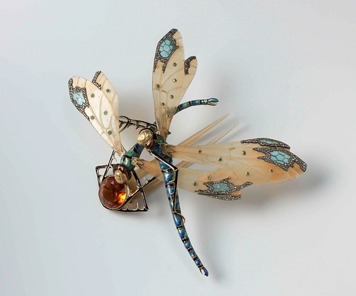002- Peineta en forma de dos libélulas, Lucien Gaillard, ca 1904- Rijksmuseum