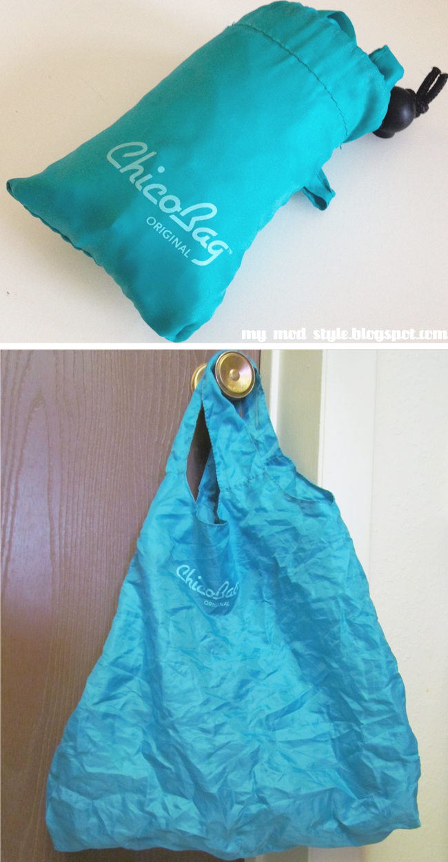 Reuseable bag teal