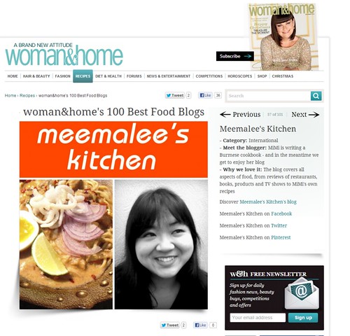 Meemalee's Kitchen - Woman & Home's 100 Best Food Blogs - Woman And Home