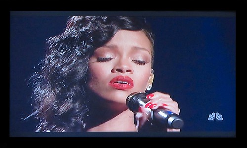 Rihanna looking glam