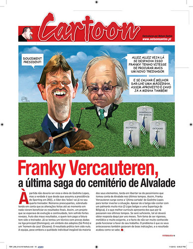 Franky Vercauteren & Godinho Lopes by caricaturas