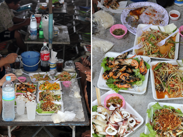 Epic Feasting at Bang Saen Beach
